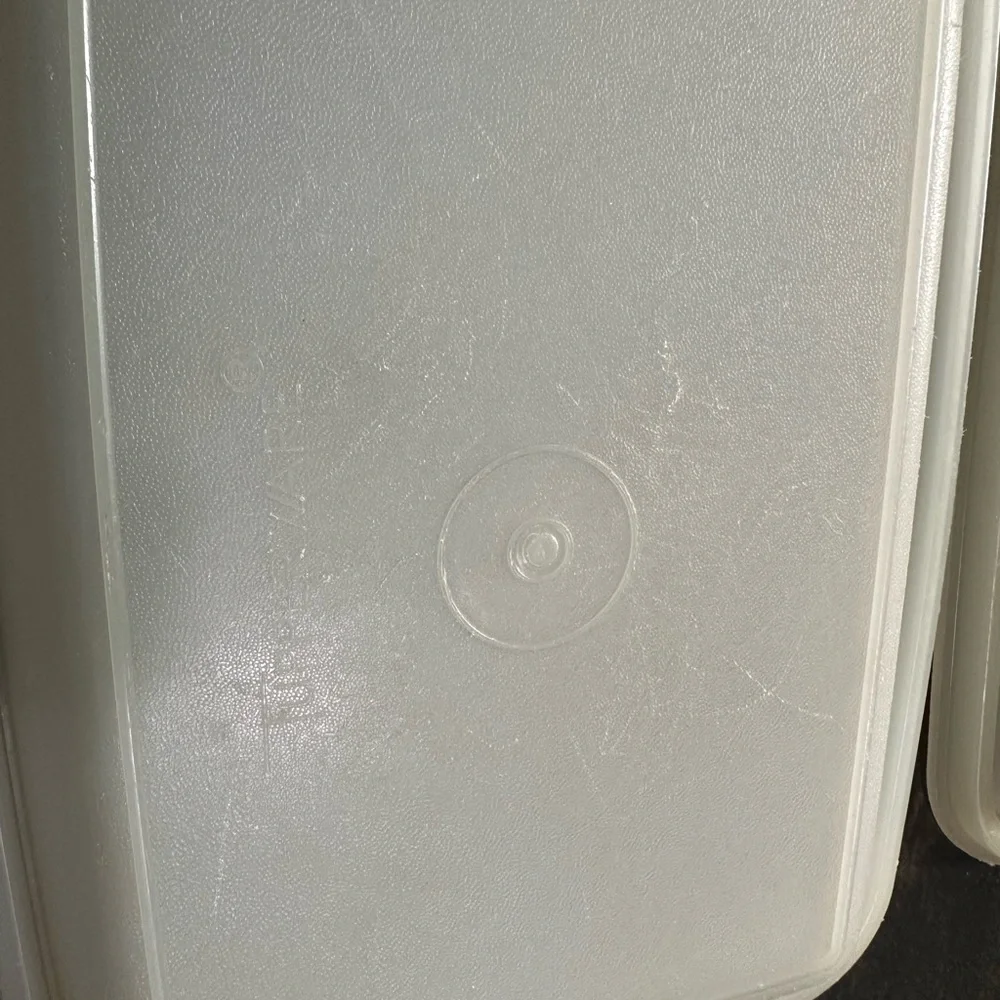 Tupperware vintage lunch carrier with handles